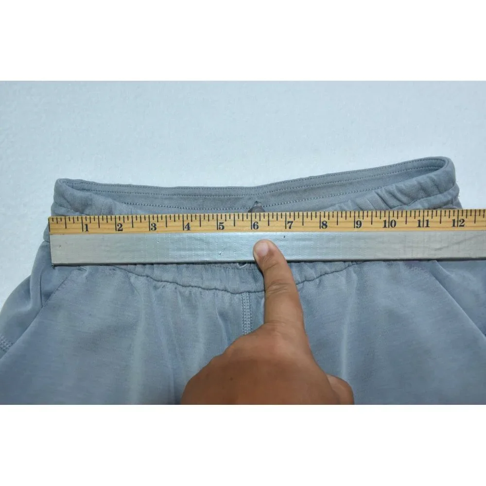 Lululemon Softstreme High-Rise Women's Pants Size 2 Gray Straight-Leg -Flaws- - Picture 12 of 16